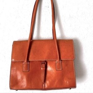 Vintage FOSSIL Shoulder Bag Handbag Purse Genuine Leather